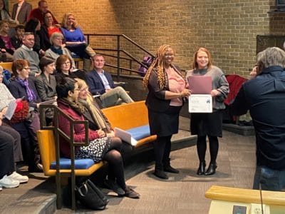 Oak Park Arms recieved award for Adult Day Care